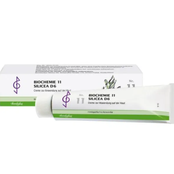 BIOCHEMIE 11 Silicea D 6 Creme 100 ml