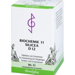 BIOCHEMIE 11 Silicea D 12 Tabletten 500 St