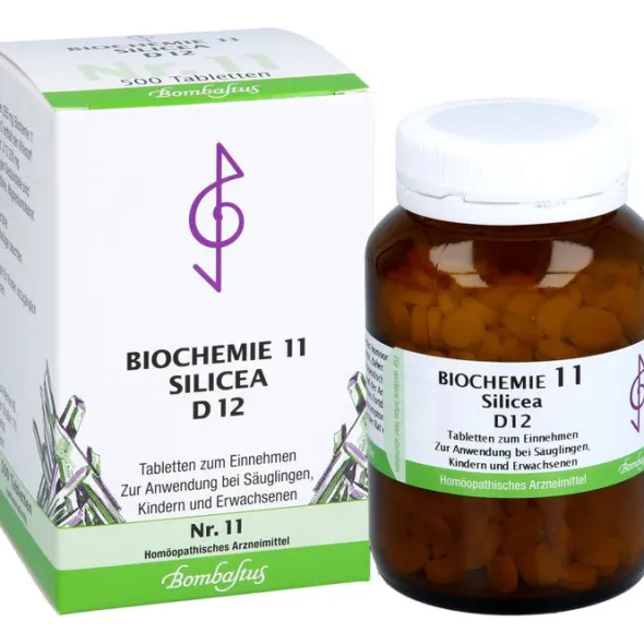 BIOCHEMIE 11 Silicea D 12 Tabletten 500 St