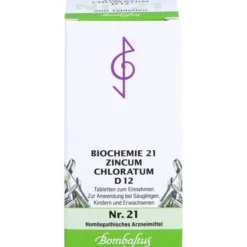 BIOCHEMIE 21 Zincum chloratum D 12 Tabletten 200 St