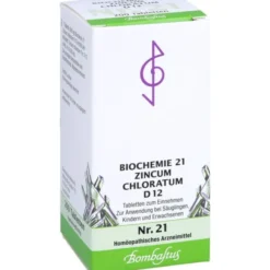 BIOCHEMIE 21 Zincum chloratum D 12 Tabletten 200 St