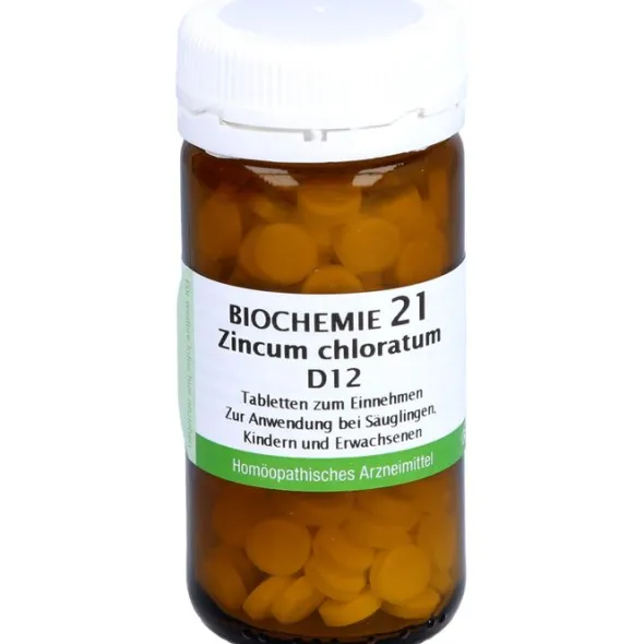 BIOCHEMIE 21 Zincum chloratum D 12 Tabletten 200 St
