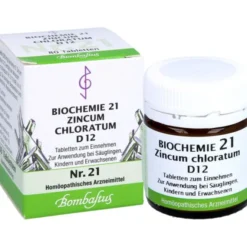 BIOCHEMIE 21 Zincum chloratum D 12 Tabletten 80 St