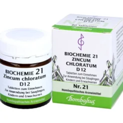 BIOCHEMIE 21 Zincum chloratum D 12 Tabletten 80 St