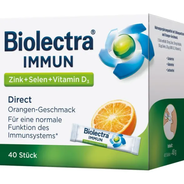 BIOLECTRA Immun Direct Sticks 40 St