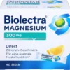 BIOLECTRA Magnesium 300 mg Direct Zitrone Sticks 40 St