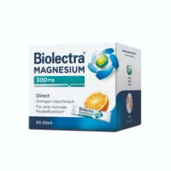 BIOLECTRA Magnesium 300 mg Direct Orange Sticks 60 St