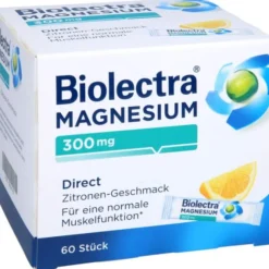 BIOLECTRA Magnesium 300 mg Direct Zitrone Sticks 60 St