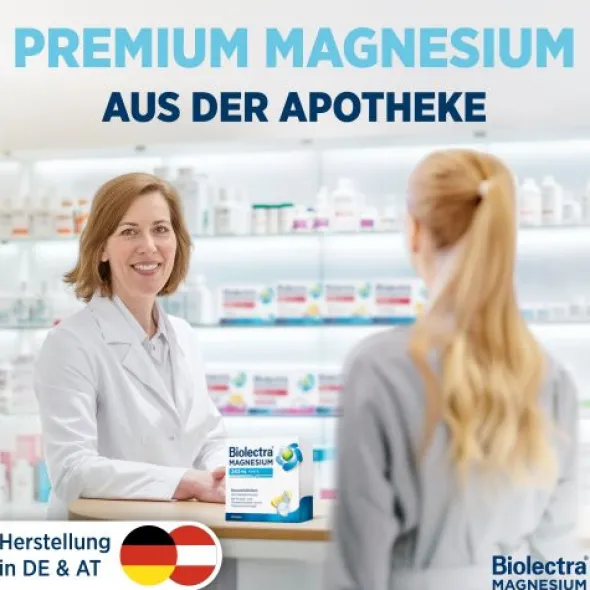 BIOLECTRA Magnesium 243 mg forte Zitrone Br.-Tabl. 40 St
