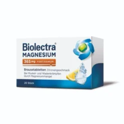 BIOLECTRA Magnesium 365 mg fortissimum Zitrone 20 St