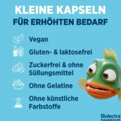 BIOLECTRA Magnesium 300 mg Kapseln 20 St