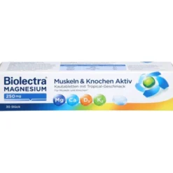 BIOLECTRA Magnesium 250 mg Muskeln & Kno.Aktiv KTA 30 St