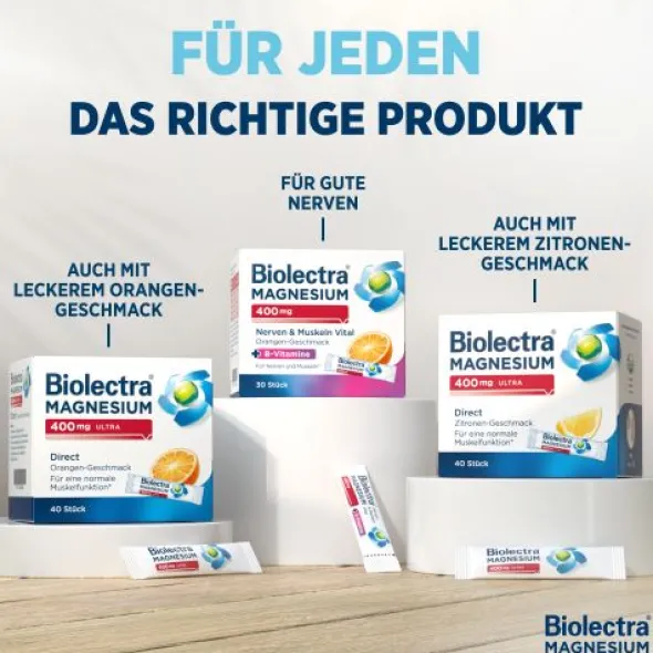 BIOLECTRA Magnesium 400 mg ultra Kapseln 20 St