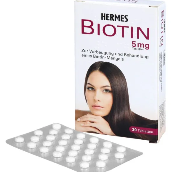 BIOTIN HERMES 5 mg Tabletten 30 St