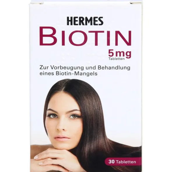 BIOTIN HERMES 5 mg Tabletten 30 St