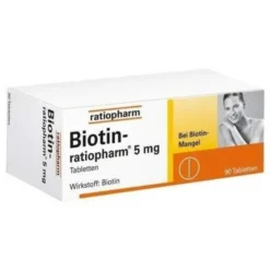 BIOTIN-RATIOPHARM 5 mg Tabletten 90 St
