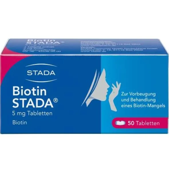BIOTIN STADA 5 mg Tabletten 50 St