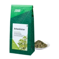 BIRKENBLÄTTER Tee Bio Betulae folium Salus 80 g