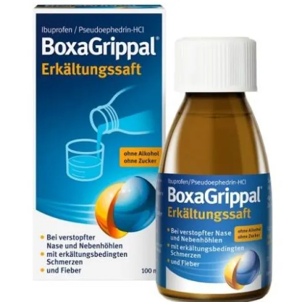 BOXAGRIPPAL Erkältungssaft 100 ml