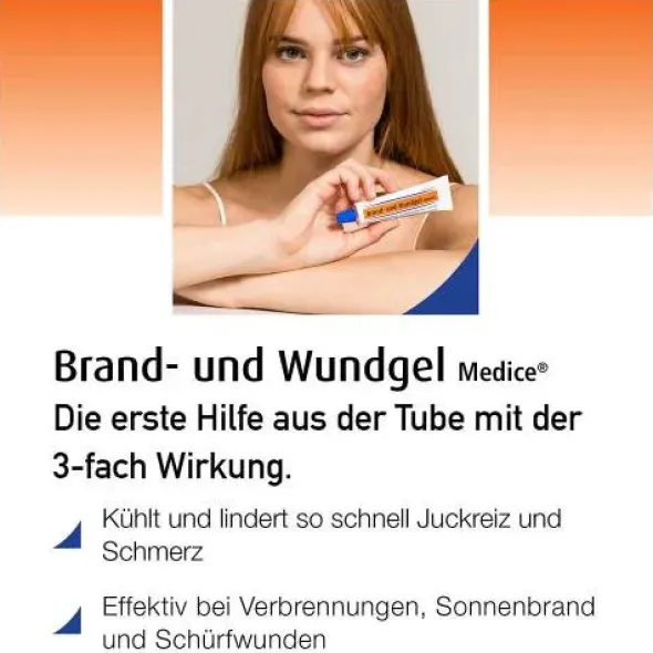 BRAND UND WUNDGEL Medice 25 g