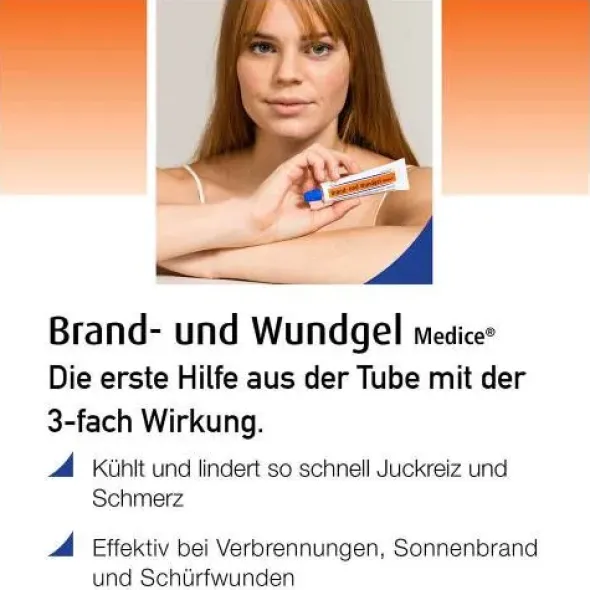 BRAND UND WUNDGEL Medice 50 g