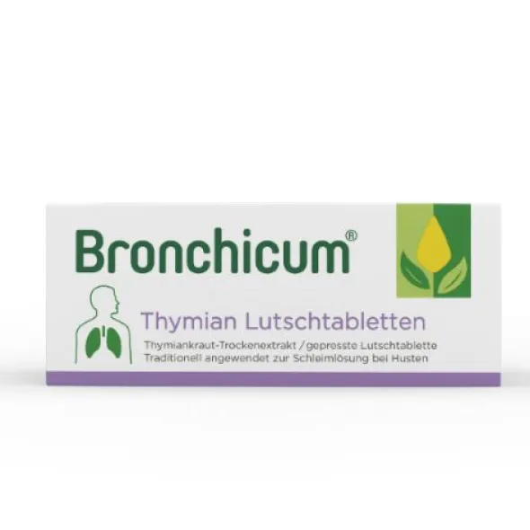 BRONCHICUM Thymian Lutschtabletten 20 St
