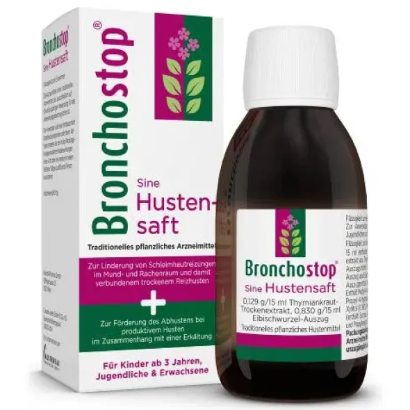 BRONCHOSTOP Sine Hustensaft 200 ml