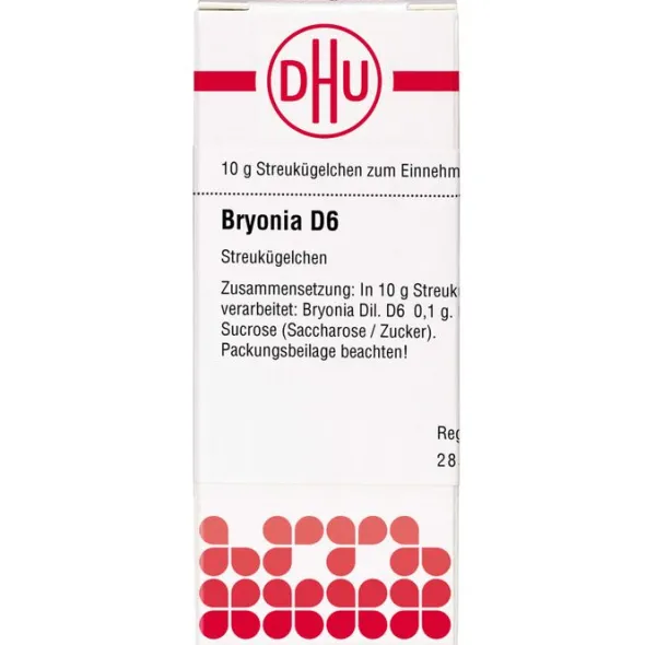 BRYONIA D 6 Globuli 10 g