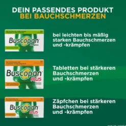 BUSCOPAN plus 10 mg/800 mg Suppositorien 10 St