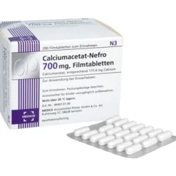 CALCIUMACETAT NEFRO 700 mg Filmtabletten 200 St