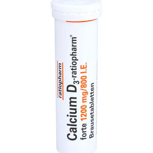 CALCIUM D3-ratiopharm forte Brausetabletten 100 St