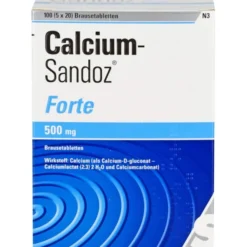 CALCIUM SANDOZ forte Brausetabletten 5X20 St