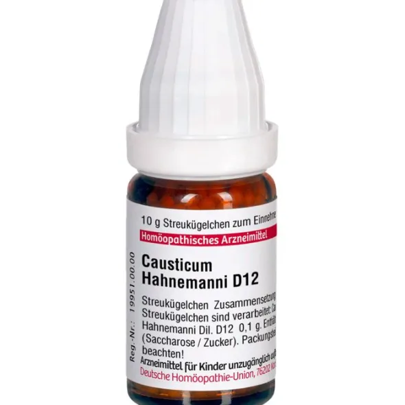 CAUSTICUM HAHNEMANNI D 12 Globuli 10 g