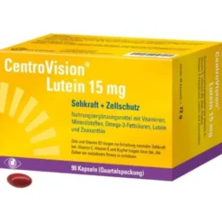 CENTROVISION Lutein 15 mg Kapseln 90 St