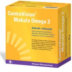 CENTROVISION Makula Omega-3 Kapseln 90 St