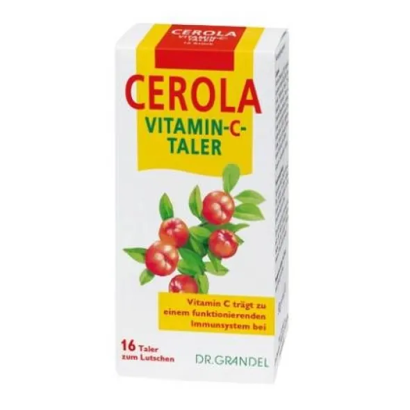 CEROLA Vitamin C Taler Grandel 16 St
