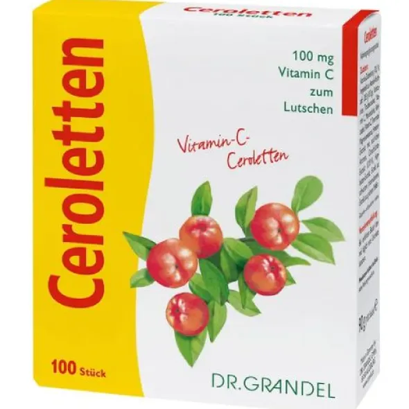 CEROLETTEN Grandel Lutschtabletten 100 St