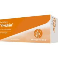 CETIRIZIN Vividrin 10 mg Filmtabletten 50 St