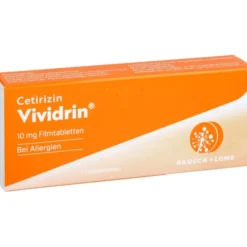 CETIRIZIN Vividrin 10 mg Filmtabletten 7 St