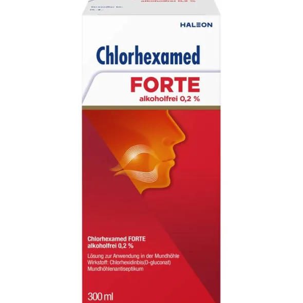 CHLORHEXAMED FORTE alkoholfrei 0,2% Lösung 300 ml