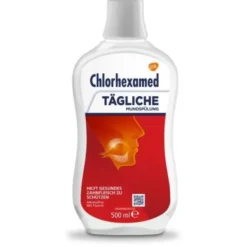 CHLORHEXAMED tägliche Mundspülung 0,06% 500 ml