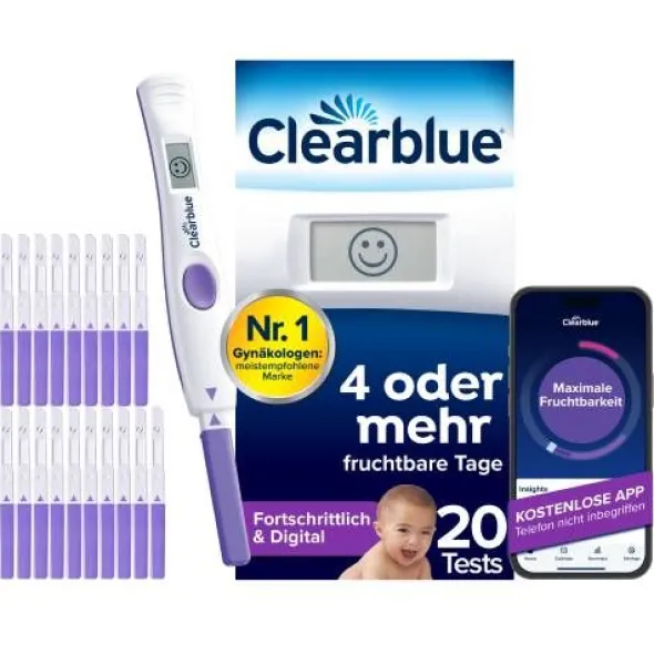 CLEARBLUE Ovulationstest fortschrittlich & digital 20 St