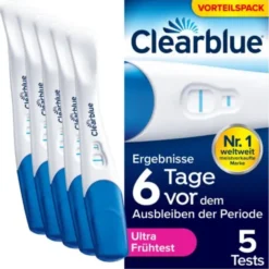 CLEARBLUE Schwangerschaftst.Ultra frühe Erken.Urin 5 St