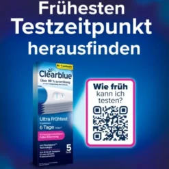 CLEARBLUE Schwangerschaftst.Ultra frühe Erken.Urin 5 St