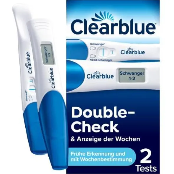 CLEARBLUE Schwangerschaftstest Kombipack Urin 2 St