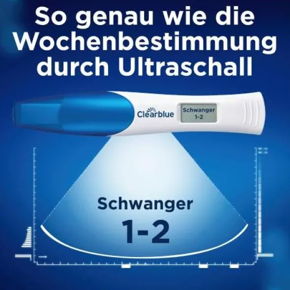 CLEARBLUE Schwangerschaftstest Kombipack Urin 2 St