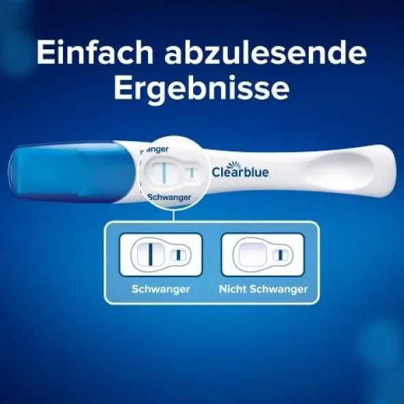 CLEARBLUE Schwangerschaftstest Kombipack Urin 2 St