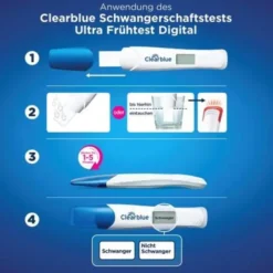 CLEARBLUE Schwangerschaftst.Ultra Frühtest digital 1 St