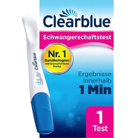 CLEARBLUE Schwangerschaftstest schnelle Erkennung 1 St