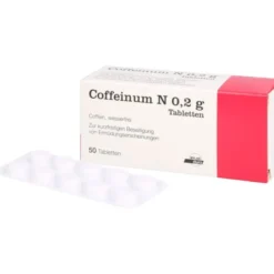 COFFEINUM N 0,2 g Tabletten 50 St